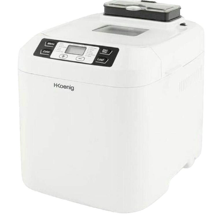 Machine à Pain H.Koenig BAKE340 – 550W, 12 Programmes, Distributeur de Céréales - vue 4