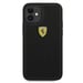 Custodia Ferrari per iPhone 12 mini 5,4'' Nero On Track Traforato