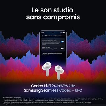 Buds4 Pro - Auriculares intraaurales inalámbricos con cancelación de ruido, color negro