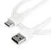 StarTech.com Cable de Carga USB-A a USB-C de 1m - Cable de Carga Rápida y Sincronización USB 2.0 de Servicio Pesado - Cable de Datos USB 2.0- Resisten