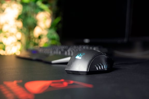 Ratón Konix Runemaster Evo KX DK M-20 Negro