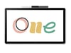 Wacom One 14 tablette graphique Noir, Blanc 2540 lpi 309 x 174 mm USB