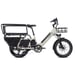 Moma Bikes Cargobike Electrica, E-Compactail, Aluminio, SHIMANO Tourney 7v, Autonomia hasta 100km, Bateria 48V 15Ah