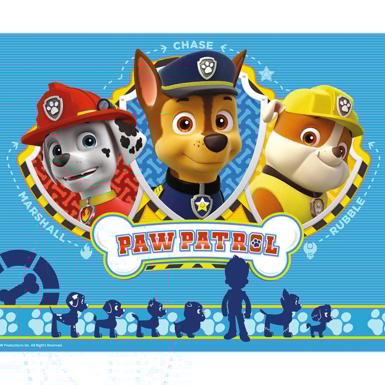 Puzzle 2 x 12 pièces : Pat'Patrouille : Ryder et la Pat'Patrouille Ravensburger France - vue 5