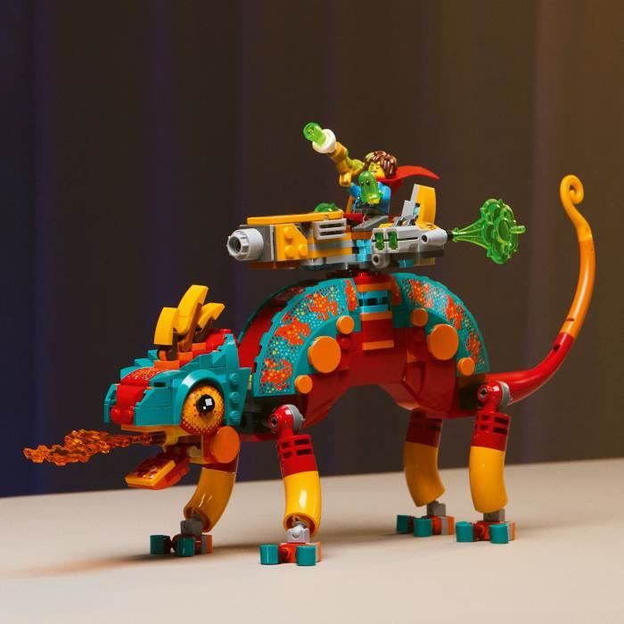 Lego Dreamzzz caméléon cracheur de feu - vue 4