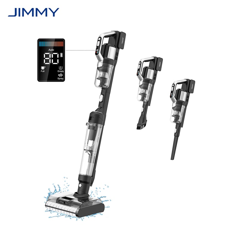 Aspirateur et Laveuse JIMMY PW11 – 400W, Autonomie 75 min, 3 en 1