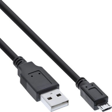 InLine 31715 câble USB 1,5 m Noir