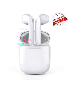 Akashi ALTEARBUDSWH Cuffie senza fili per la musica Bluetooth Bianco