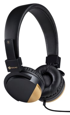 Meliconi MySound Speak Metal Casque Avec fil Arceau Appels/Musique Noir