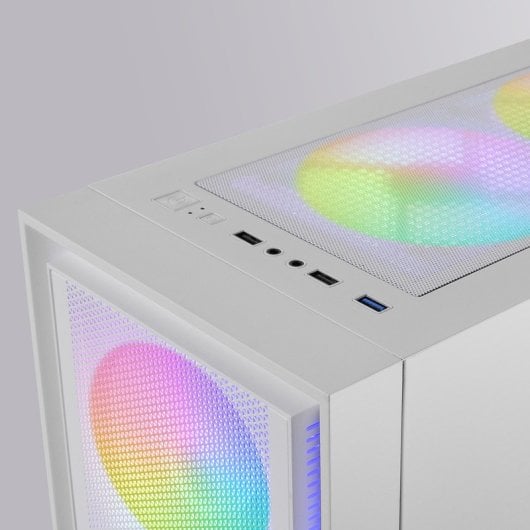 Boîtier ATX semi tour Mars Gaming MCAIRW Neuf - vue 2