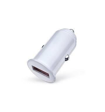 Chargeur allume cigare USB 1A CU400 - Blanc