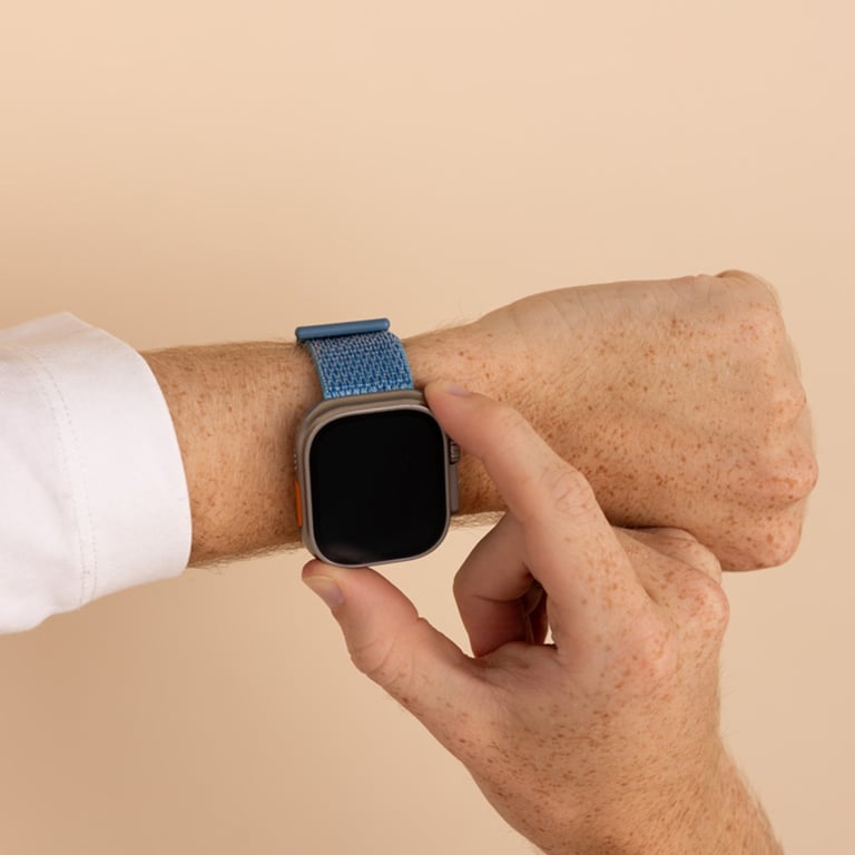 imoshion Bracelet en nylon? pour Apple Watch Series 1 á 10 / SE / Ultra 2 44454649 mm Neuf - vue 5