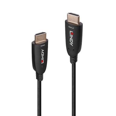 Lindy Câble HDMI 8K60 Hybride Fibre Optique 20m - Neuf