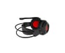 MSI FBA_S37-2100910-SV1 écouteur/casque Avec fil Arceau Jouer Noir, Rouge