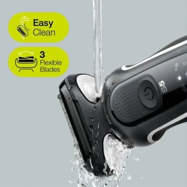 Braun Series 5 51-W1000S Afeitadora Recortadora Grip para Hombre Negro