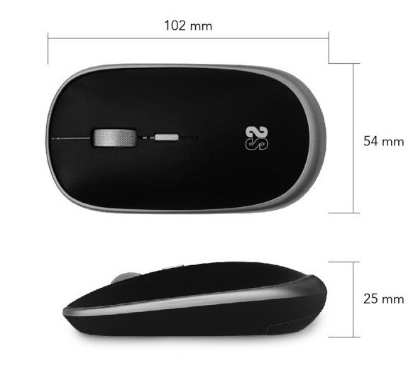 SUBBLIM SUBMO RFM0002 Bureau Ambidextre RF sans fil 1600 DPI Neuf - vue 3