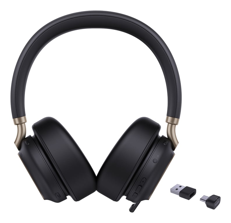 Casque Yealink BH76 Plus – Sans Fil, Réduction De Bruit, Microphone Escamotable