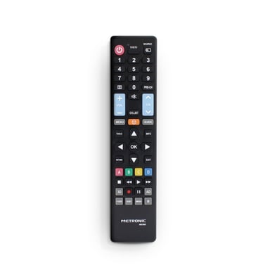 Télécommande Metronic compatible avec les téléviseurs Samsung - Noir