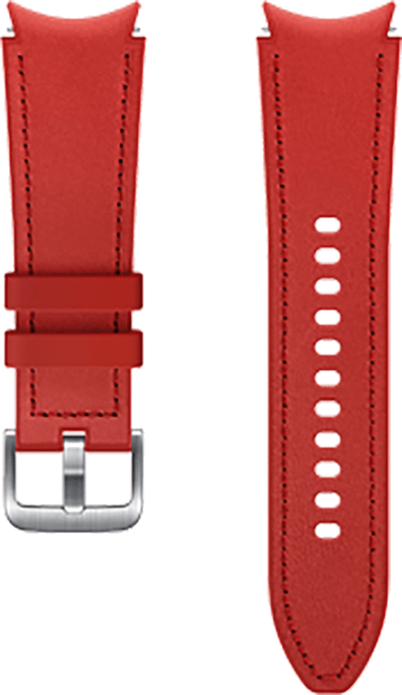 Bracelet Hybride en cuir pour G Watch 4 Classic 115mm, S/L Rouge Samsung