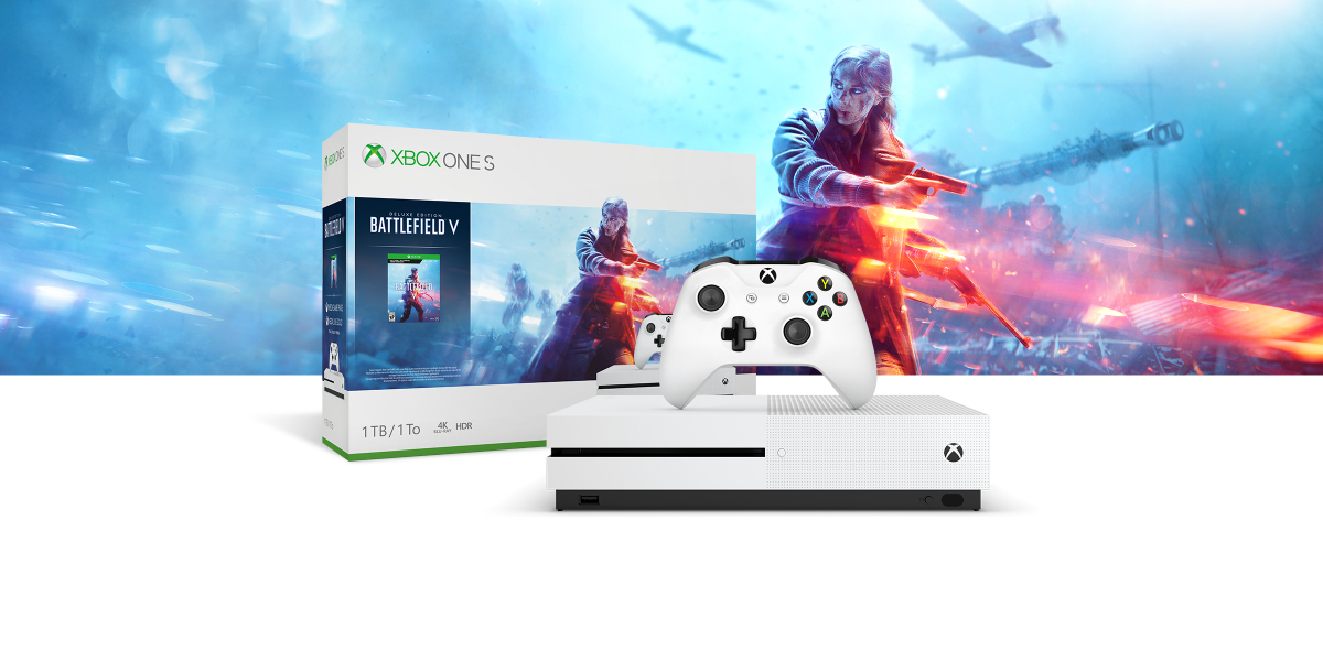 Microsoft Xbox One + Battlefield V Wifi Neuf - vue 2