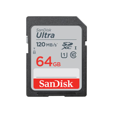 SanDisk Ultra 64 GB SDXC UHS-I Classe 10
