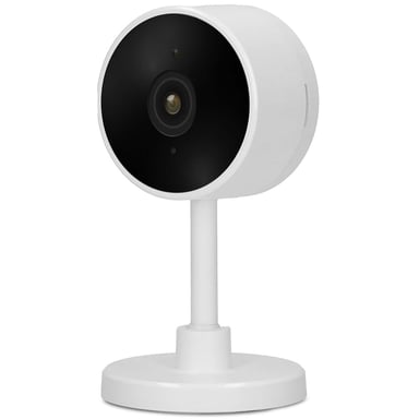 Caméra Wi-Fi Intelligente SMART-CAM10 IP Full HD 1080p avec Fonction TalkBack Blanc