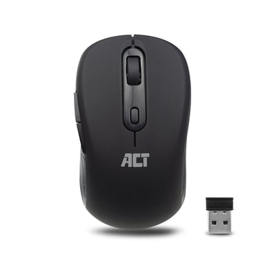 ACT AC5125 ratón Oficina mano derecha RF inalámbrico Óptico 1600 DPI