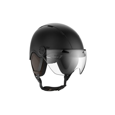 Casque vélo Casr Casque avec Visière Lifestyle Vélo & Trottinette Style Noir M
