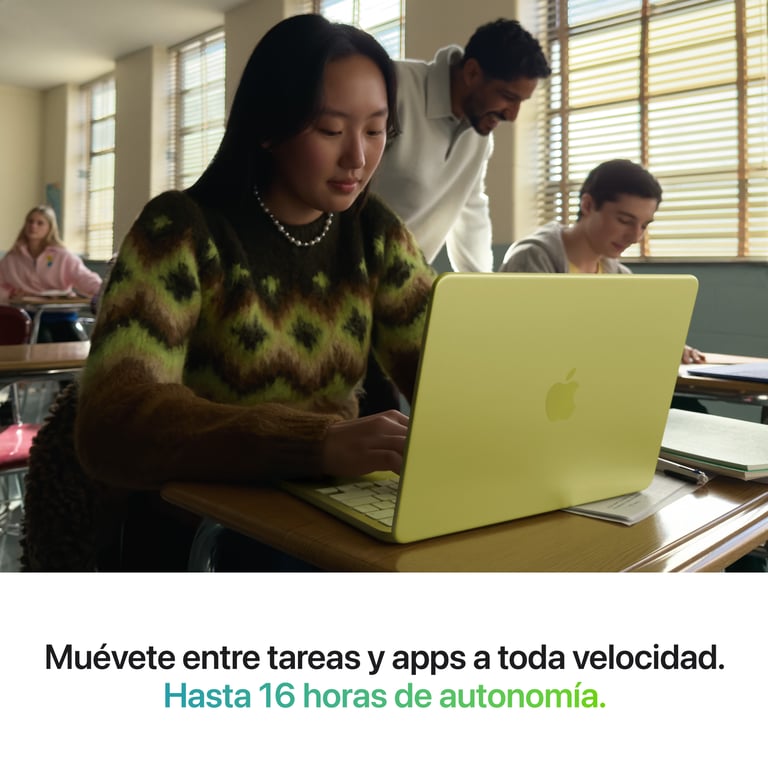 Apple Macbook Neo A18 Pro (2026) 13 , 512 Go RAM 8 Go Apple GPU 5, Indigo - QWERTY ES - Neuf Indigo - vue 3
