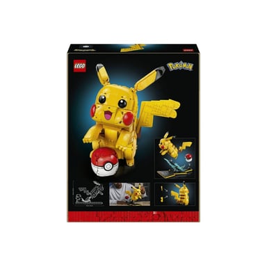 LEGO Pokémon 72152 - Pikachu et Poké Ball - Set Collector pour Adulte - Idée Cadeau Gaming - vue 7