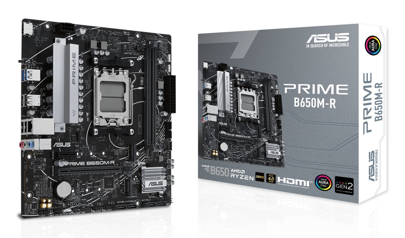 ASUS PRIME B650M R - vue 2