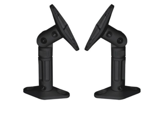 Maclean MC 528 support de haut parleurs Table Plastique Neuf
