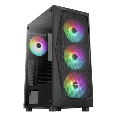 Aerocool Falcon ARGB Midi Tower Negro