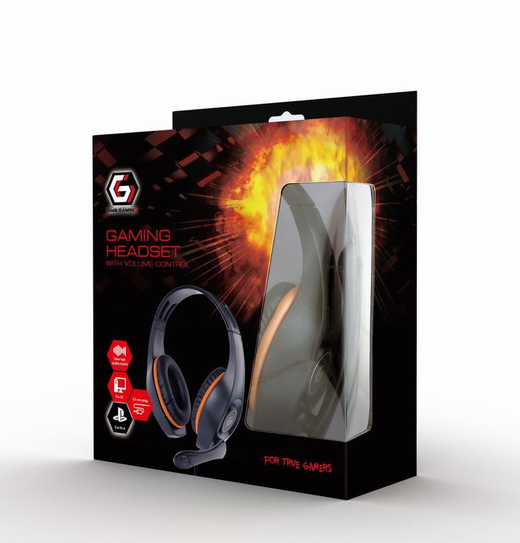 Gembird GHS 05 O casque Avec fil Arceau Gaming Neuf - vue 2