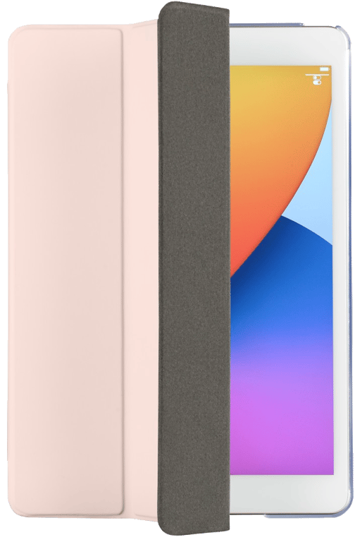 Pochette pour tablette Fold Clear pour iPad 10,2 (2019/2020/2021) - Rose