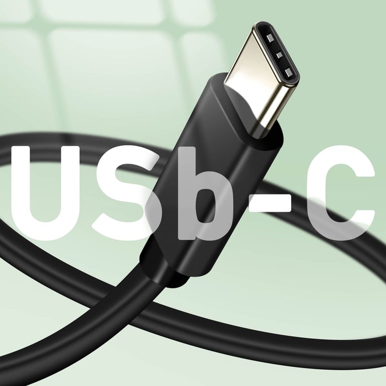 Motorola Câble USB vers USB-C , Charge et Synchronisation 1m Noir - Neuf Noir - vue 3