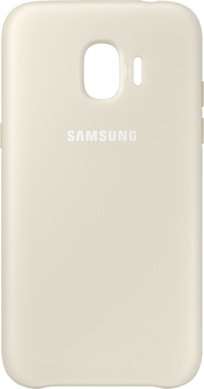 Coque rigide Samsung EF-PJ250CF dorée pour Galaxy J2 Pro J250 2018