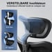 Chaise ergonomique SIHOO M57 - Accoudoirs 3D, support lombaire réglable, Mesh haute qualité - 150 kg max - Noir