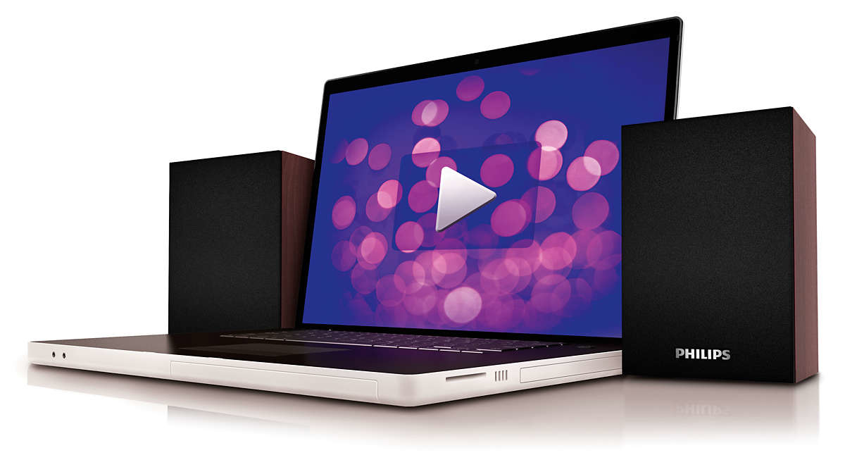 Enceintes USB SPA2000 - vue 3