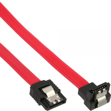 InLine 4043718163168 câble SATA 0,15 m SATA 7-pin Noir, Rouge