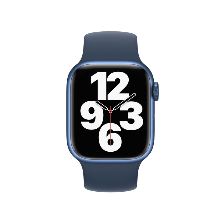 Bracelet Apple Watch 42mm Boucle unique en Silicone - vue 4