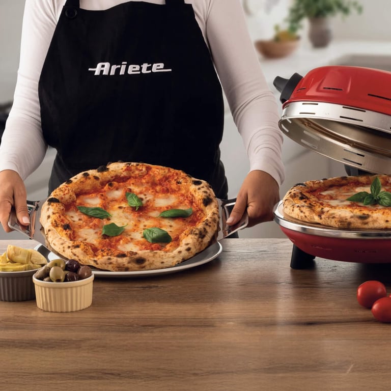 Four À Pizza Ariete 0934/00 – 1300 W, Pierre R éfractaire 32 cm, 400°C - vue 2