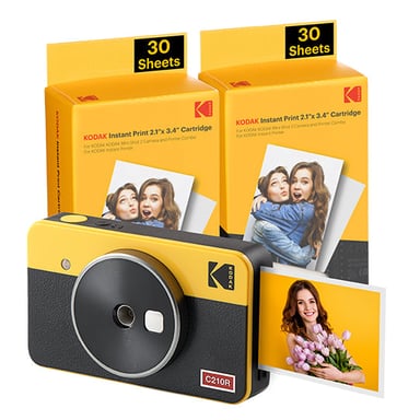 Kodak Mini Shot 2 Retro 53,3 x 86,3 mm CMOS Jaune