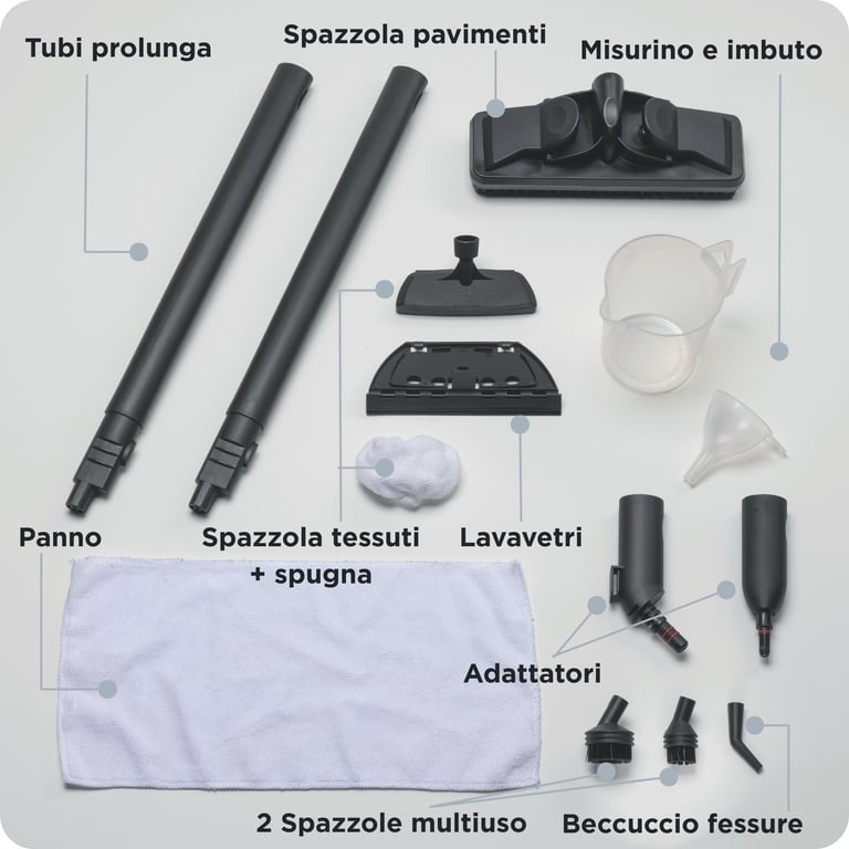 Ariete 414605 Nettoyeur vapeur portable 1 6 Neuf - vue 2