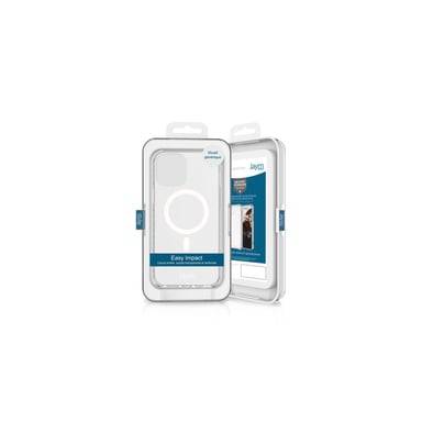 JAYM - Coque Renforcée pour Apple iPhone 13 Pro Max [Compatible Magsafe] - Souple et résistante - Certifiée 2 Mètres de chute - Transparente