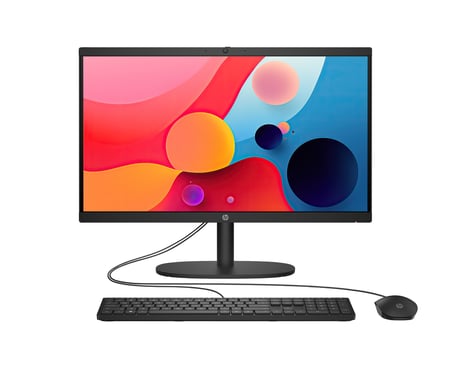 HP 22-dg0000ns Intel® Core? i3 i3-N300 54,5 cm (21,4'') 1920 x 1080 pixel PC All-in-One 8 GB DDR5-SDRAM 256 GB SSD Windows 11 Home Wi-Fi 6 (802.11ax) Bianco