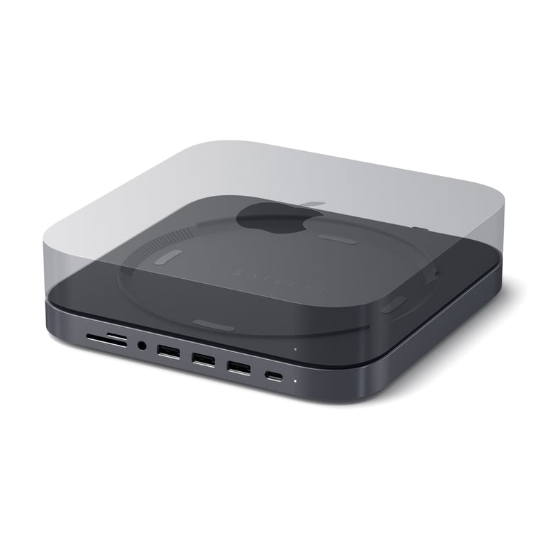 HUB USB C Satechi pour Mac Mini - vue 3