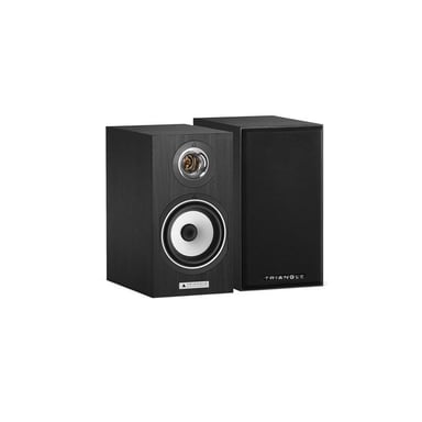 Enceinte bibliothèque Triangle Titus EZ Noir Cendré Vendues à la paire