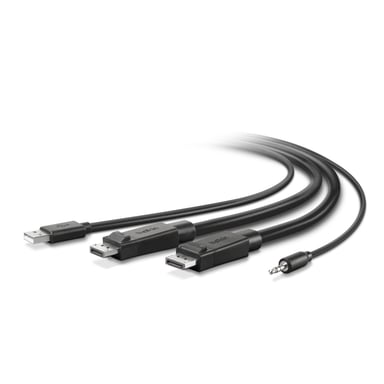 Cable kvm Belkin F1D9020B06T Negro 1,8 m
