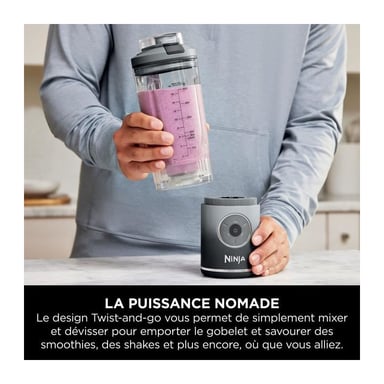 Blender portable NINJA Blast Max - Gris - BC251EUGY